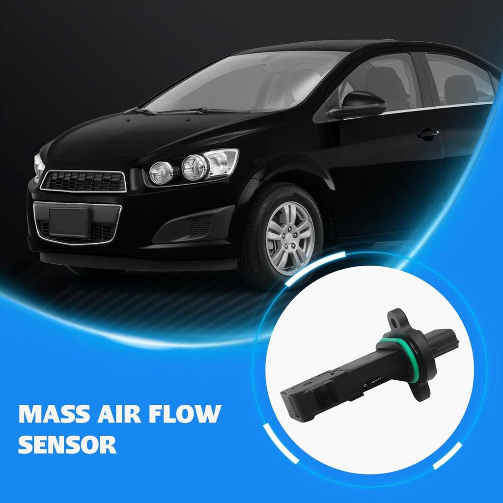 12671624 Mass Air Flow Sensor Meter MAF Sensor for Chevy Cruze 2013- Sonic 2012- Trax 2015- Buick Encore 2013- Verano 2012-2017