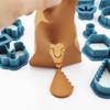 142 шт. Diy серьги из полимерной глины, набор фрез, аксессуары для сережек для изготовления ювелирных изделий из полимерной глины