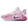 Hyperdunk 10 Амортизация Нескользящие Износостойкие Низкие Баскетбольные Кроссовки Мужские Розовые AR0465-100(Команда80-)