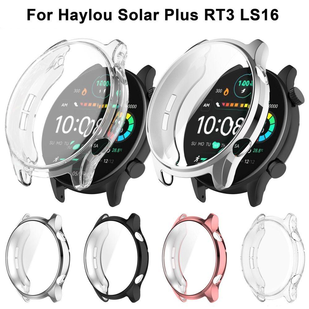 TPU TPU Cover Full Coverage Screen Protector Soft Protective Case for Haylou Solar Plus RT3 LS16