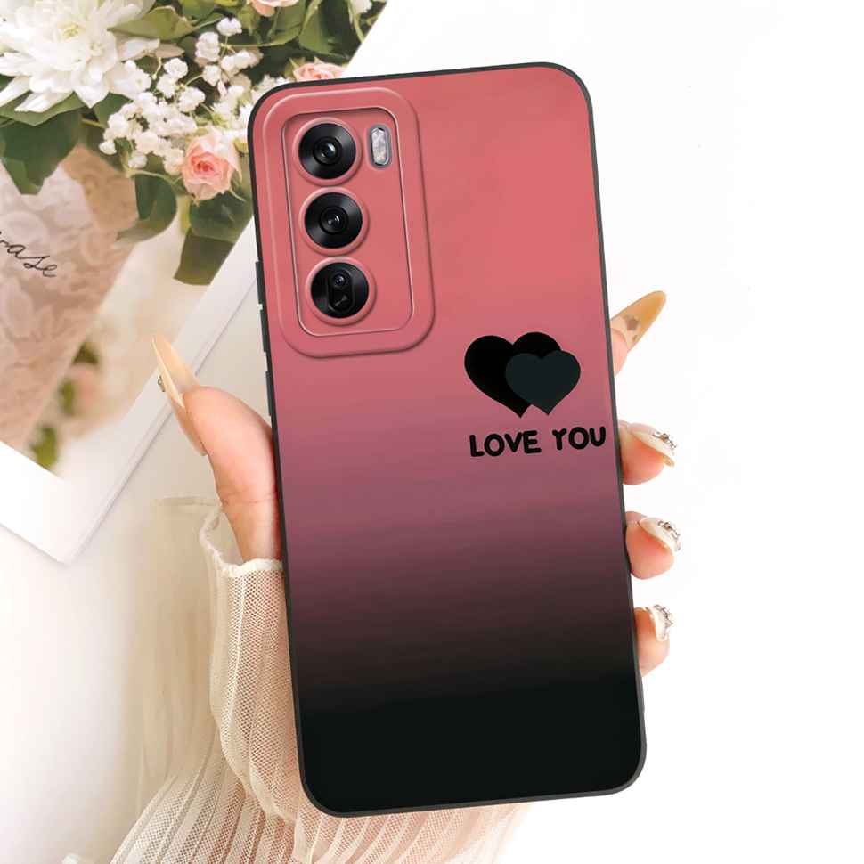 Чехол для Oppo Reno12 Pro 5G CPH2629 Новый модный painted чехол Мягкий чехол для телефона Для Oppo Reno 12 Reno12 Pro Задняя крышка Coque