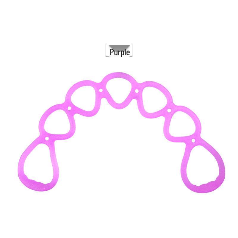 7-Hole Elastic Resistance Band for Yoga & Strength Training