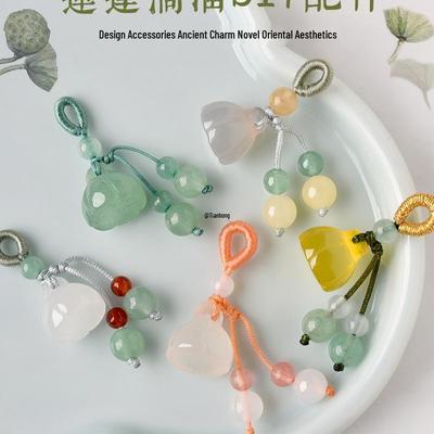Хэтяньский нефрит агат подвеска-шарм браслет россыпь бусин