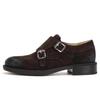 Женские слипоны 2025 Новый стиль Повседневные Модные Плоские туфли Женская обувь Повседневные Модные Кожа Металлическая пряжка Удобная обувь