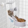 Automatic Pet Bowls Cage Hanging Feeder Pet Water Bottle Food Container Dispenser Bowl For Puppy Cats Rabbit Pet Feeding Product