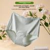 Women's Autumn and Winter New Pure Cotton High Waist Antibacterial Belly Lift Hip Extended Underwear