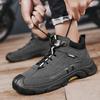 Модная обувь для мужчин Модные кроссовки на высокой платформе Мужские уличные походные Нескользящие Износостойкие Ботинки на толстой подошве Zapatillas Hombre