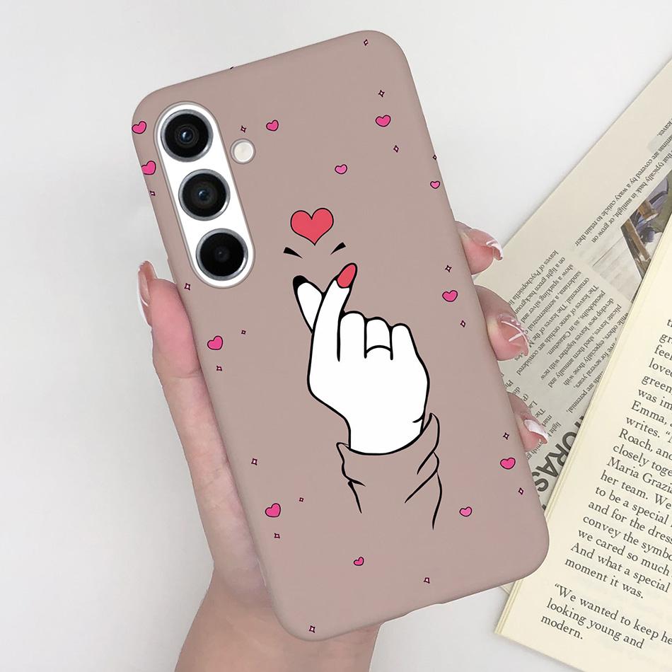 For Samsung A54 5G Case Cute Soft Silicone TPU Back Cover For Samsung GalaxyA54 A 54 Phone Case on SamsungA54 Coque Bumper Funda