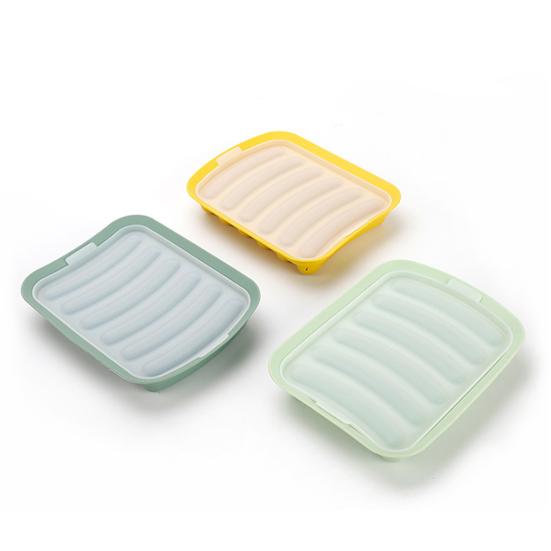 Силиконовая форма для колбас с антипригарным покрытием, легко моется, детские добавки и мясные кишки на пару для приготовления здоровой и увлекательной еды