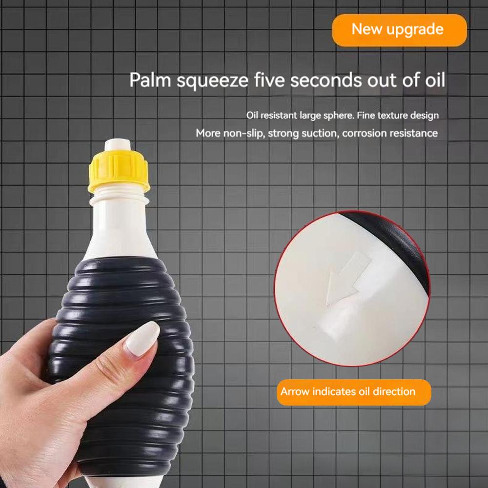 Oil Extractor Manual Gasoline Universal Hand Fuel Pump Manual Suction Pipe Liquid Manual Pump Fuel Saver Emergency Siphon Pump