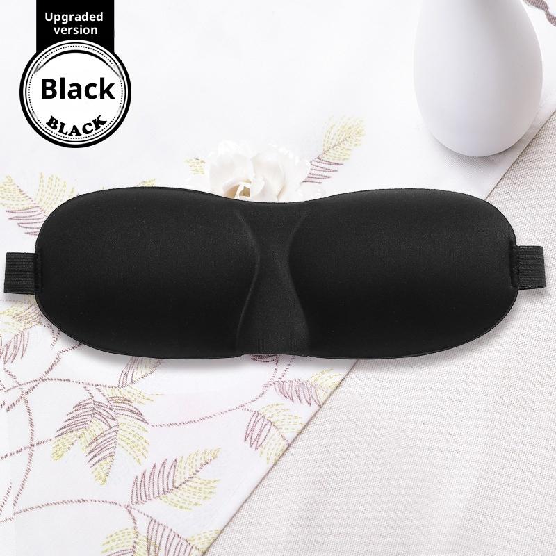 Custom Logo Comfortable Breathable 3D Contoured Foam Eyemask 100% Blackout Eye Mask for Sleeping with Adjustable Strap