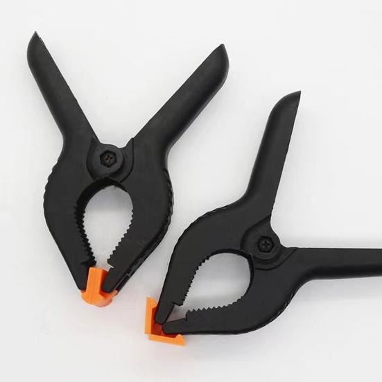 5 Pcs Plastic Spring Clamp Heavy Duty Fixing Clips for Crafts Backdrop Stand Woodworking Photography Studios Home Use