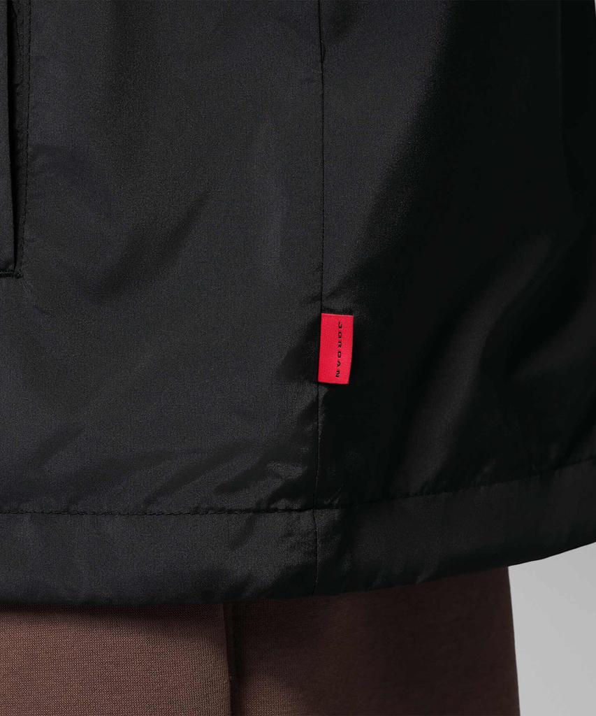 Nike Куртка-бомбер Jordan Brooklyn Coach Jacket M - Черная:Белый / Io2341-010