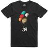 Spaceman Astronaut Planet Balloons Funny 100% Cotton T Shirt