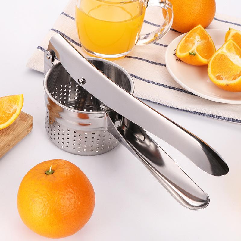 Stainless Steel Potato Ricer Masher Fruit Vegetable Press Juicer Crusher Squeezer Household for Kitchen Gadgets Cooking Tools