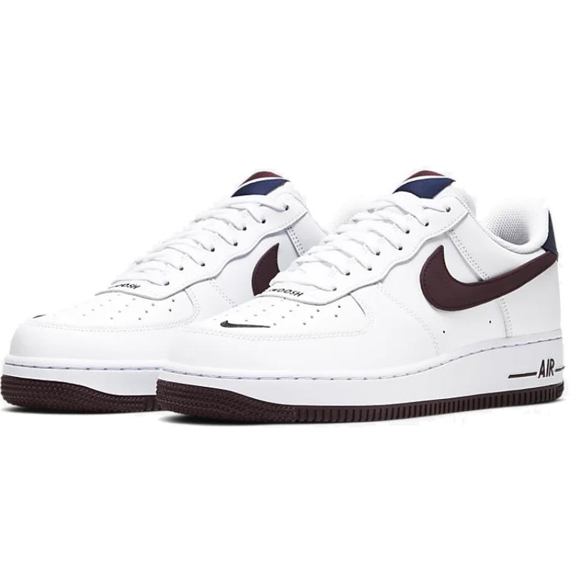 Nike Кроссовки Air Force 1 Low Obsidian/White University Red CJ8731-100