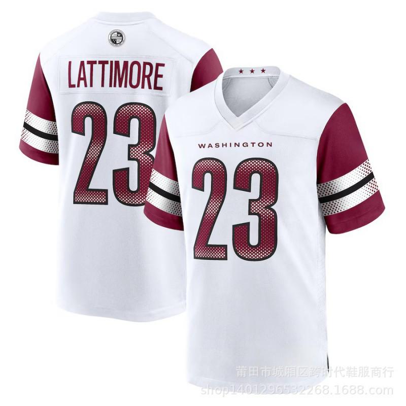 NFL Commander Daniels Embroidered Jersey Men Women Kids Sports Team Uniform