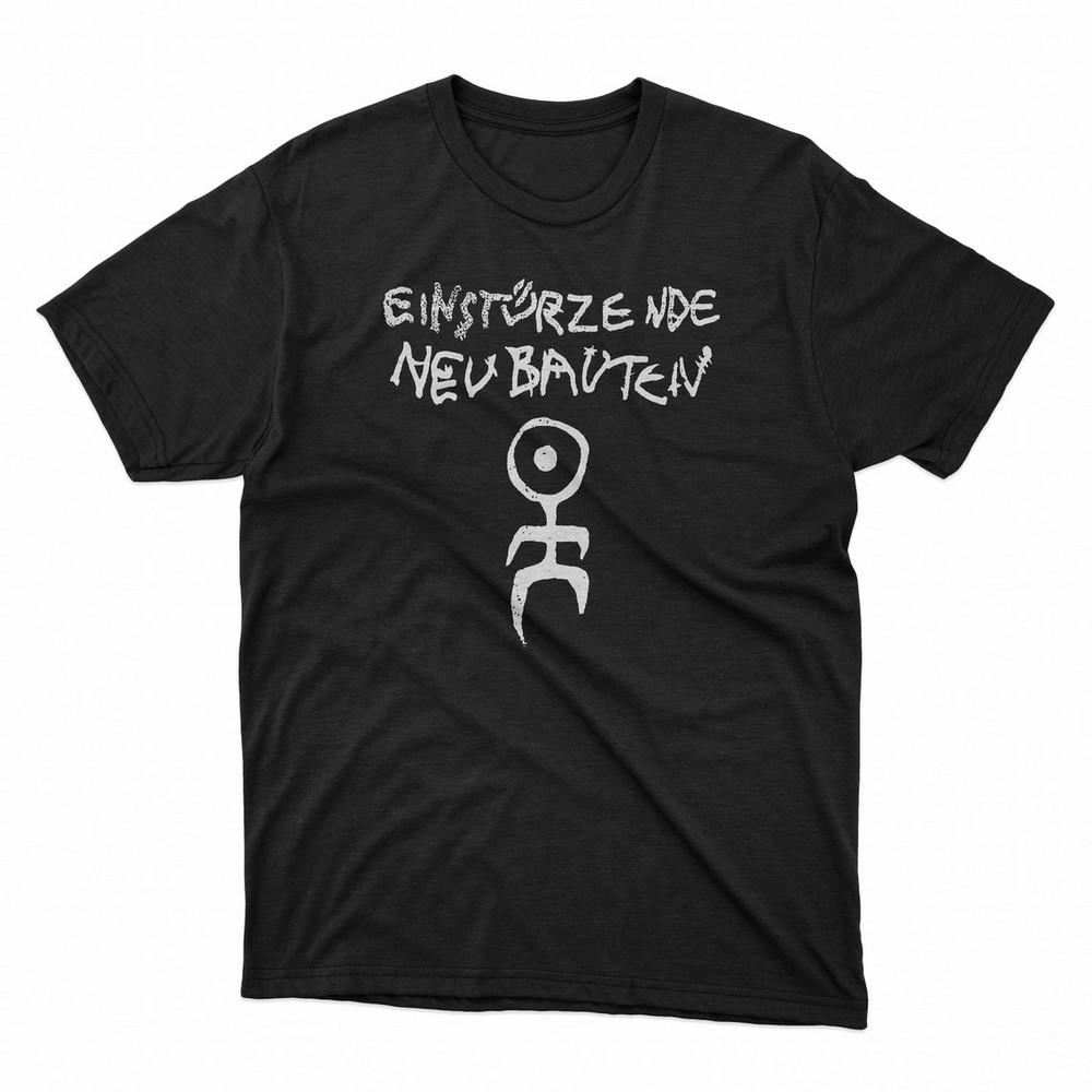 Футболка с логотипом Einsturzende Neubauten, Throbbing Gristle, Teho Teardo и UNISEX