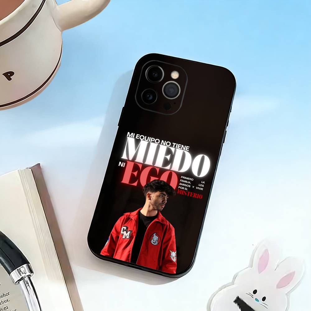 F-Fede V-Vigevani Чехол для телефона для iPhone 17,16,15,14,13,12,11 Plus,Pro Max,XS,Мягкий силиконовый черный чехол