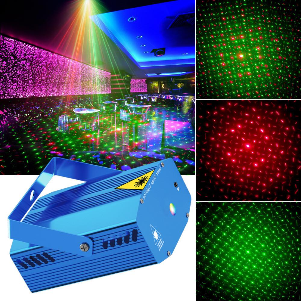 Portable Laser Stage Light With Colors For Indoor Parties And Festive Decor