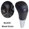 For Toyota Land Cruiser 200 LC200 2016 2017 2018 2019 2020 Car Leather Wooden Carbon Fiber Gear Shift Knob Accessories