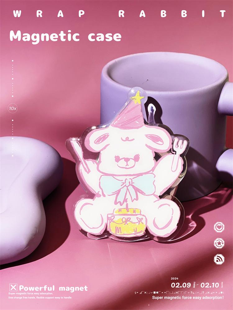 Матовый магнитный чехол Zhitai для iPhone 15/14/13 Pro Max - Совместим с 12, Магнитная подставка для 11