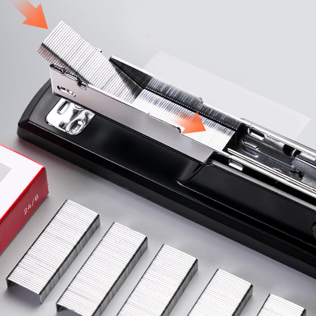 Офисный степлер, экономящий труд, вместимостью 20 листов, инструмент для переплета офисной бумаги для офиса и школы