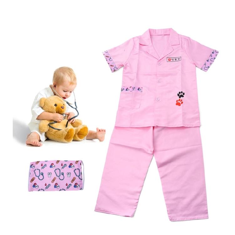 Детский костюм ветеринара, набор для переодевания для ролевой игры «Ветеринар», костюм доктора для животных для мальчиков и девочек