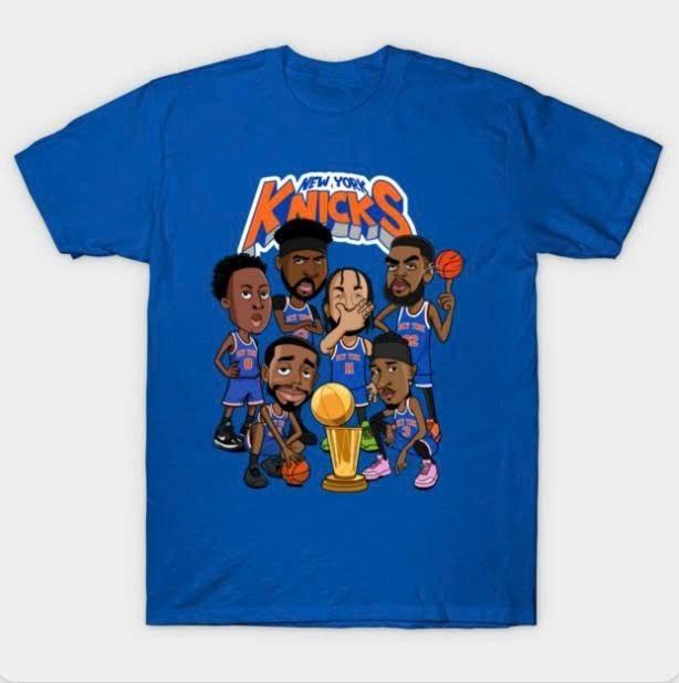 Футболка с графическим принтом «Чемпионство Knicks 2026» Подарок фанату S-5XL