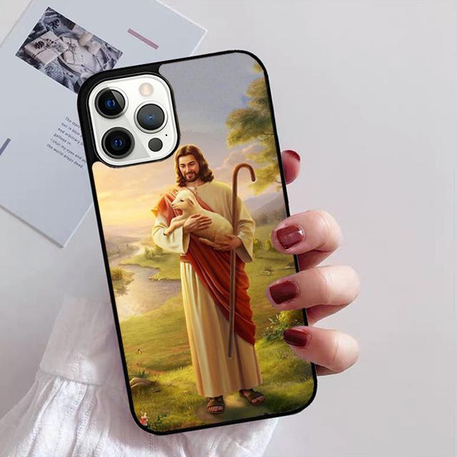 Чехол для телефона с библейским стихом об Иисусе Христе для iPhone 17 Air 14 13 12 16 Pro Max 15 Plus Max.