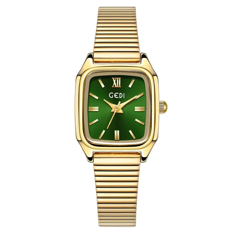 Medieval High-Value Women'S Watch Niche High-End Quartz Watch Women'S Simple Waterproof Steel Belt Watch