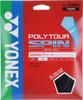 YONEX Poly Tour Spin 125 Струна для тенниса Одиночная струна (черный) ПТГСПН-007