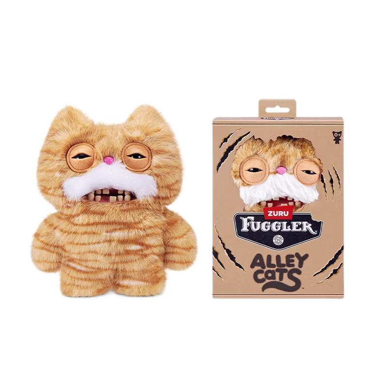 Плюшевая игрушка-монстр Fuggler с забавными уродливыми зубами Fugg Old Fogies Alley Cats Care Bears Powerpuff Girls Мягкие плюшевые куклы