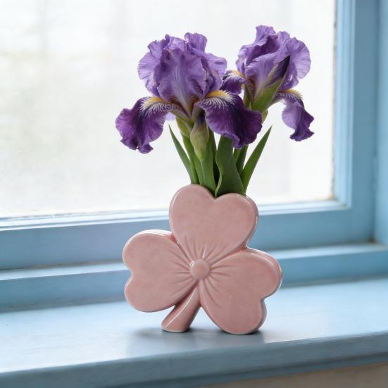 Керамическая ваза для цветов в виде банта, современный контейнер-держатель для цветов в виде банта, настольное украшение для дома и офиса, декоративная ваза для цветочных растений