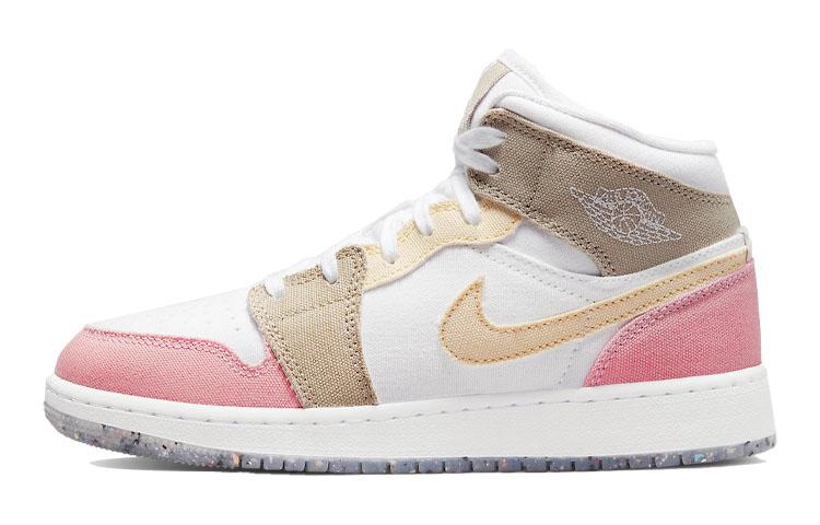 Jordan 1 Mid SE Пастельный Ярко-зеленый Grind GS DJ0338-100