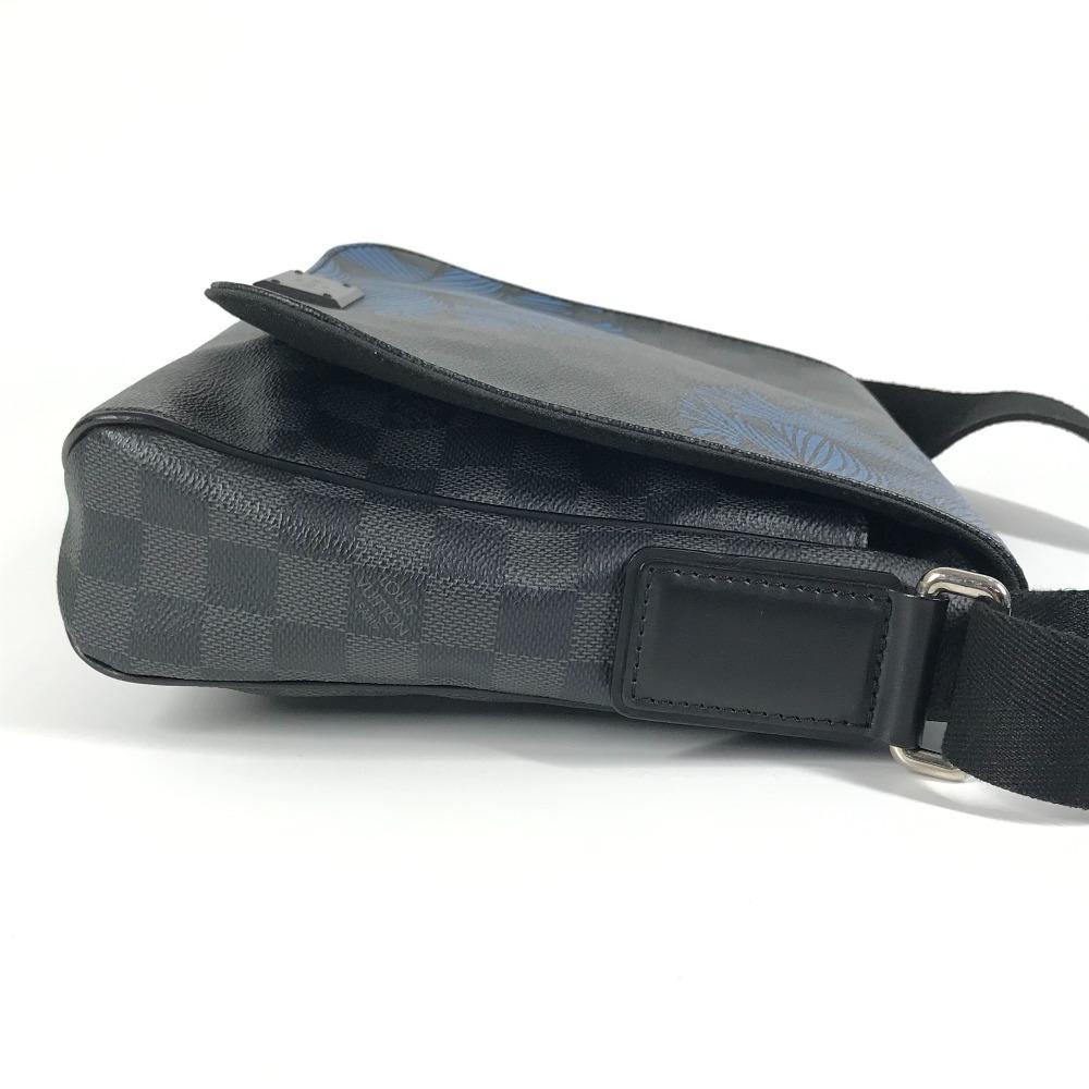 Louis Vuitton N41714 DamierGraphite District PM Christopher Nemeth Shoulder Bag