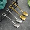 Iron Shovel Spoon: Creative Stainless Steel Dessert Spoon for Watermelon