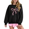 Women  Tops Women's Long Sleeve Sweatshirt Casual Crewneck Loose Fit Pollover Fleece Tops