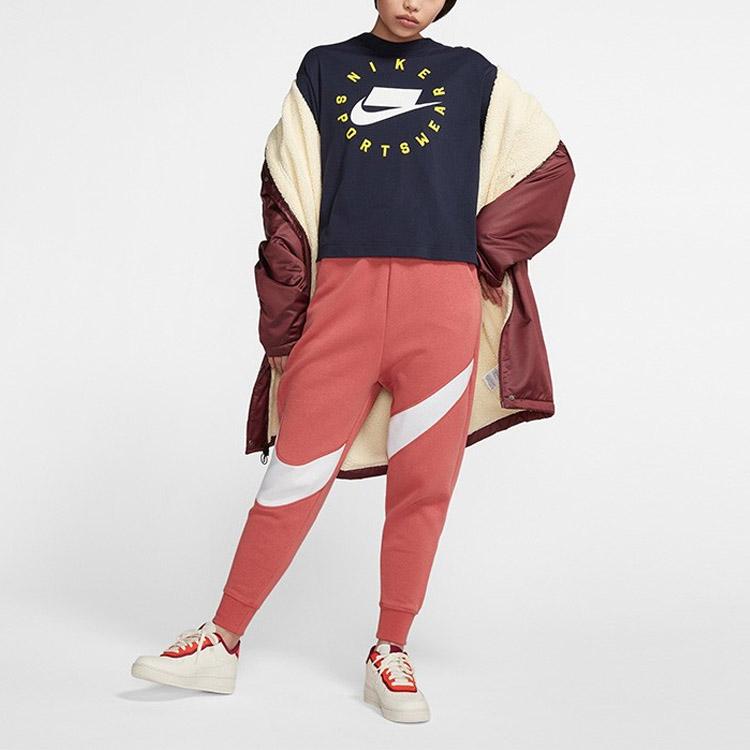 Nike Женские вязаные брюки с манжетами BV3938-897