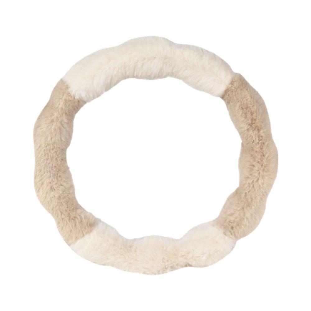 Plush Car Steering Wheel Cover Non-slip Winter Teering Wheel Cover Steer Wheel Protector  Travel