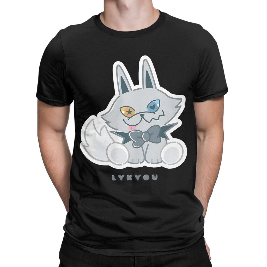 Lykyou LYKN Music Men Womens T Shirt Humor Tee Shirt Short Sleeve Crewneck TShirts Pure Cotton Classic Clothes