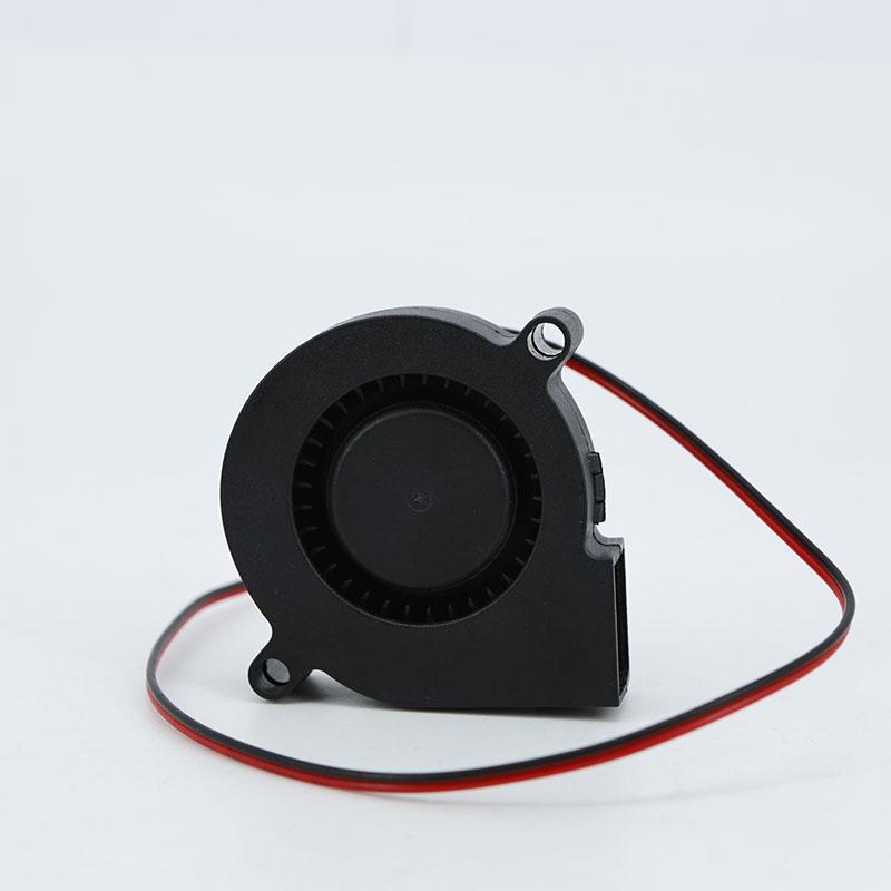 DC 12V 2Pin 5015 50x50x15мм турбо вентилятор двойной гидравлический подшипник бесщеточный охлаждающий турбинный кулер для 3D-принтера xh2.54