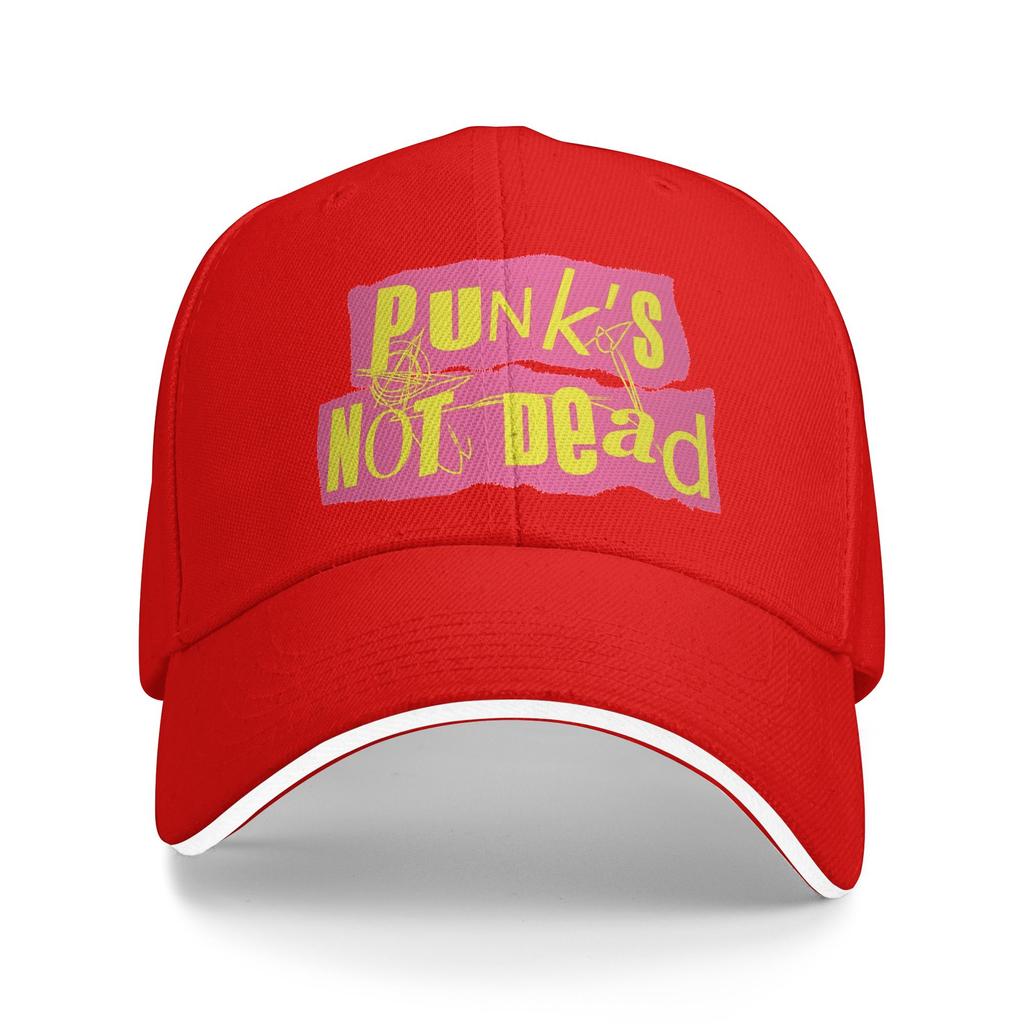 Punk Not Dead Baseball Cap Outdoor Sports Sun Trucker Hat Men Women Casual Print Baseball Caps