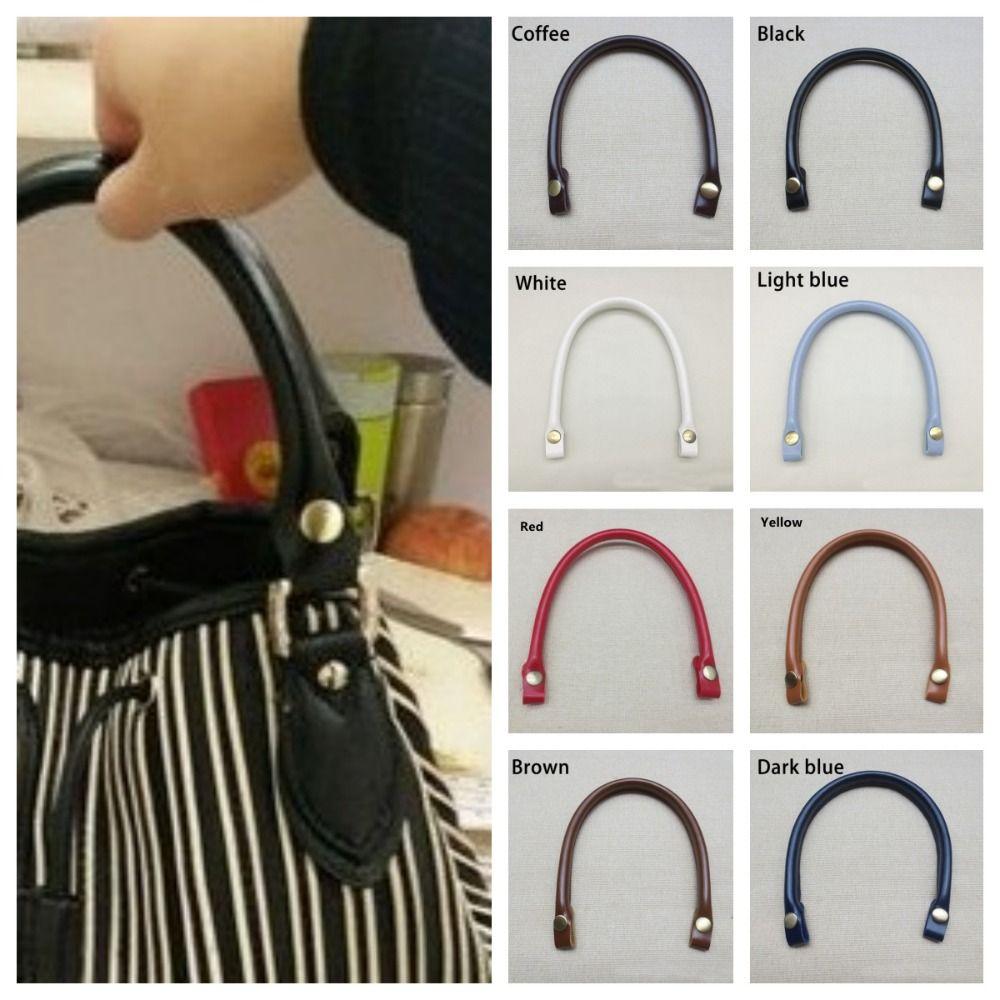 Replacement Shoulder Strap Solid Color Tote Bag Straps Fashion Bag Handles  Lady