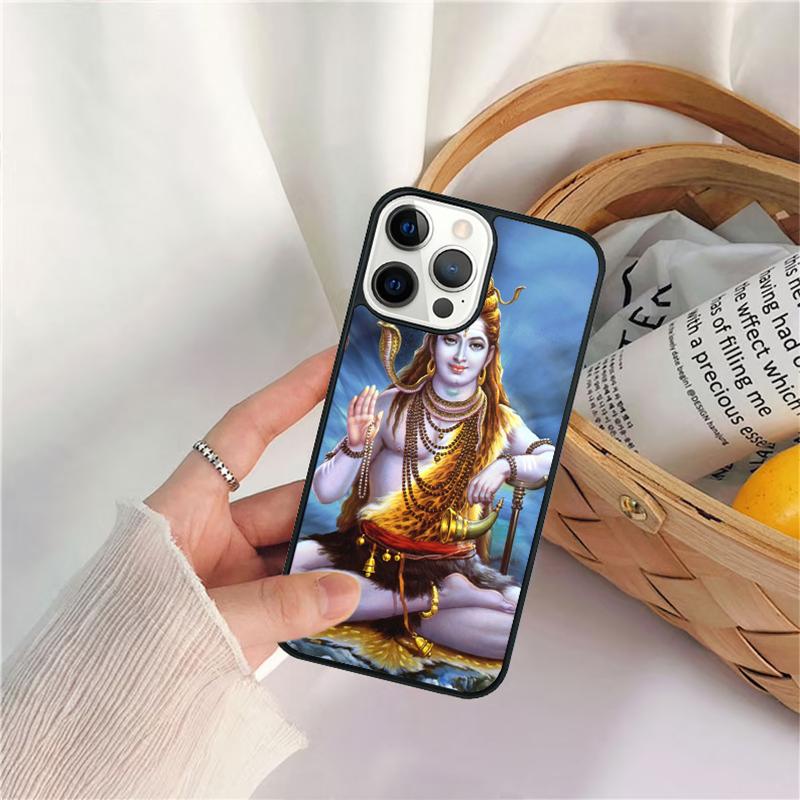 Лорд Шива Индуистский Бог Будда Индия Чехол для Телефона Для iPhone 17 Air 16 15 14 11 12 13 Pro MAX Plus coque Чехол Оболочка