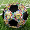 1pc Sonic The Hedgehog Football Soccer Ball Size 5 Indoor Soccer Ball Fashion Colorful  Backyard Game -Great For Sports Fans Gift HE84