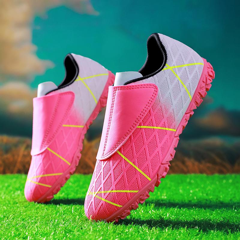 Kids Soccer Shoes Society FG School Football Boots Cleats Grass Sneakers Boys Girls Outdoor Athletic Training Sports Footwear