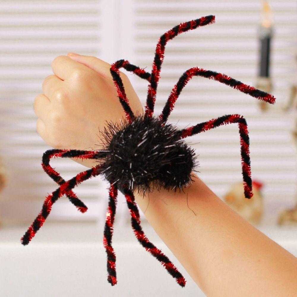 Ghost Halloween Slap Bracelets Spider Hands Clap Circle Creative Pop Circle Wristband  Kids