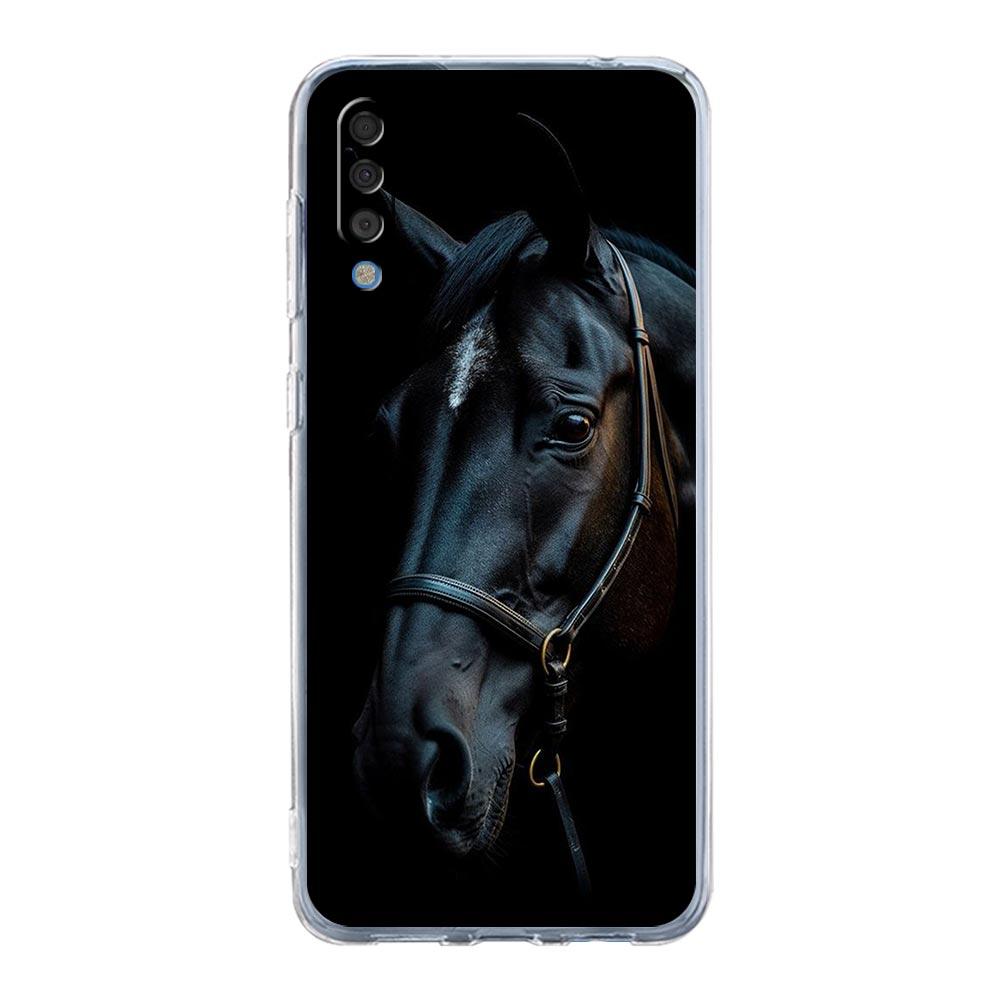 Чехол для телефона Samsung A26 A36 A56 A54 A52 A50 A70 A40 A20S A20E A12 A14 A16 A22 A24 A42 A34 A32 5G A04s A06 Чехол Лошадь Животное