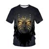 Summer Naruto Hip Hop T Shirts For Men Anime Kakashi Streetwear O Neck Short Sleeve Men's T-shirt Cartoon Graphic Tops Clothing